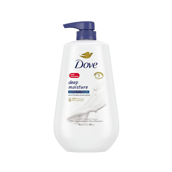 Dove Body Wash with Pump Deep Moisture For Dry Skin